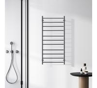 KAMALU - Termoarredo scaldasalviette elettrico colore gun metal | KAM-TR100GM KAM-TR100GM