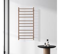 KAMALU - Termoarredo scaldasalviette elettrico finitura oro rosa |