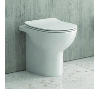 KAMALU - Wc filomuro senza brida EOS-T