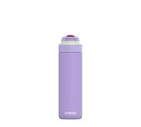Kambukka Borraccia in acciaio inox con cannuccia - modello "LAGOON DIGITAL LAVENDER" - 600 ML - Borraccia isolata a prova di perdite con cannuccia - acciaio inox
