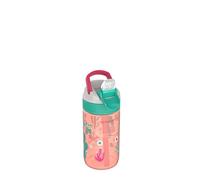Kambukka Borraccia per bambini (400 ml) impermeabile, antimacchia e odori, resistente agli urti, lavabile in lavatrice, bottiglia anti-fuoriuscita, modello LAGOON Cactus Gekko