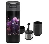 Kambukka Etna Bloomy Brew - Thermos da tè e caffè 500 ml in acciaio inox, infusore incluso, doppia parete, anti perdita