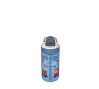 Kambukka - Borraccia per bambini - 400 ML - Impermeabile - Resistente alle macchie e agli odori - Durevole e antiurto - Lavabile in lavastoviglie - Borraccia con cannuccia - Modello Lagoon Road Dogs