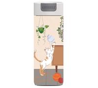 Kambukka Olympus Cat Astrophe - Tazza termica 500 ml in acciaio inox 18/8, anti perdita, isolamento sottovuoto, Snapclean, edizione limitata