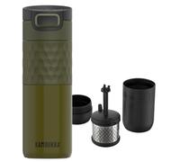 Kambukka Tazza termica Etna 500 ml Tea Leaves con infusore Tea Catcher - Thermos caffè e tè, tappo 3 in 1, Snapclean