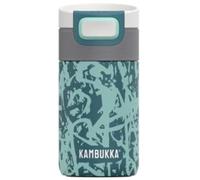 Kambukka Tazza termica Etna Coffee Mural da 300 ml in acciaio inox 18/8, tappo 3 in 1 Snapclean, anti perdita, isolamento sottovuoto, edizione limitata