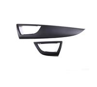 KAMCES Compatibile con la serie 1 2 F20 F21 F22 F23 2012-17 ABS Pannello di rivestimento della presa d'aria laterale del cruscotto dell'auto in fibra di carbonio Accessori interni(Matte black)
