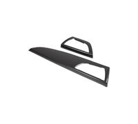 KAMCES Compatibile con la serie 1 2 F20 F21 F22 F23 2012-17 ABS Pannello di rivestimento della presa d'aria laterale del cruscotto dell'auto in fibra di carbonio Accessori interni(Carbon fiber)