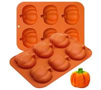 Kamehame Stampo in silicone per torte a zucca, 2 stampi per muffin in silicone per torte, budini, muffin