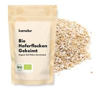Kamelur 1 kg di farina d'avena biologica germinata, farina d'avena germogliata, senza additivi