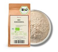 Kamelur 1kg di farina di cocco BIO deoiled - farina di cocco low carb & senza additivi - farina di cocco BIO in confezione biodegradabile