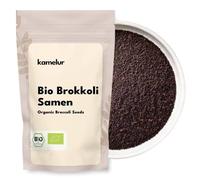 Kamelur 1kg Semi di broccoli BIO per germogli di broccoli - Semi di broccoli germinabili BIO senza additivi - Semi di broccoli germogli BIO in confezione biodegradabile