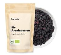 Kamelur Bacche Di Aronia BIO Non Trattate, Essiccate - Bacche Di Aronia BIO Senza Zuccheri Aggiunti 1 Kg (Confezione Da 1)