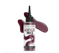 KAMENSKAYA Acrylic Inks for Artists - Marsala Acrylic Ink, 3.38 Fl Oz (100 ml)