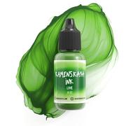 KAMENSKAYA Alcohol Inks, Basic line ‘A’: Concentrated Alcohol Based dye Inks, Lime Alcohol Ink, 0.51 fl oz (15 ml), for Alcohol Ink Painting