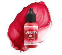 KAMENSKAYA Alcohol Inks, Basic line ‘A’: Concentrated Alcohol Based dye Inks, Poppy Field Alcohol Ink, 0.51 fl oz (15 ml), for Alcohol Ink Painting