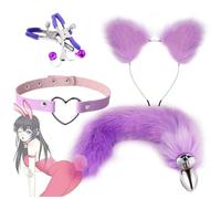 KaMieeg 2024 Maggio Nuovo Costume Multifunzionale 4 Pezzi Viola Performance - H14