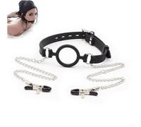 KaMieeg Multi Funzionale Combinazione Sportiva Avanzata Set - Nero Prestazioni Set con Palloncini Trasparenti in Silicone, Clip in Acciaio Inossidabile, Giocattoli, Regalo Originale - K12