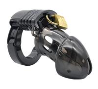 KaMieeg 【Set da 1 Pezzo】 Gabbia da Palestra Multifunzionale in Plastica Nera + Chiave, Adatta agli Accessori per L'allenamento Sportivo E Fitness, Regalo Originale-K17
