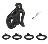 KaMieeg Set di Esercizi Indossabili in Taglia Unica, 1 Lucchetto 4 Anelli 1 Chiave, per Migliorare La Durata E La Forma Fisica Dell'allenamento Atletico, Regalo Originale - K1