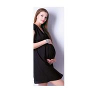 Kamila Collant Gestante Maternity Maglia Rete 140 Denari Nero 3