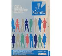 Kàmila KAMILA COLLANT NUDE 70 DENARI MAGLIA LISCIA NERO 4 9/11 MMHG