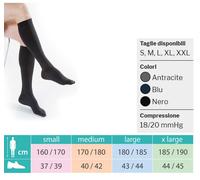 Kàmila KAMILA GAMBALETTO COTTON MMHG 18 UOMO MAGLIA TRAMA NERO EXTRALARGE