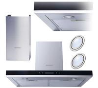 Kamin-Dunstabzugshaube 60 cm Berdsen BE-60A-T2 INOX