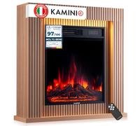 KAMINIO® Matti MODERN 32 Pannello Camino elettrico da appoggio