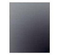 Kamino-Flam Piastra di base rettangolare, piastra parascintille camino in lamiera d’acciaio, ca. 120 x 100 x 0,2 cm, grigio