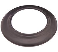 Kamino-Flam Rosetta tubo stufa Senotherm, rosetta canna fumaria per tubo con diametro di ca. 150 mm, testata secondo la norma EN 1856-2, nero