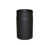 Kamino-Flam Tubo Lineare per Stufa, Acciaio, Nero, 15x0.2x25 cm, 1 unità