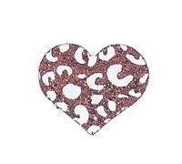 KAMIPITA Fermaglio per capelli a forma di cuore glitterato che non lascia segni, forcine per capelli, fasce per capelli, fienile a punto unico (modello-vino, 4,8 x 4,3 cm)