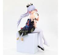 Kamisato Ayaka Cartoon Figure Statues PVC Action Figures Model Anime Character Collection Cake Topper Decoration 7,5''