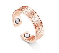 Kamise Anello anti-stress, anello vitale, 2026, anello magnetico per ridurre l'ansia, per dormire meglio per la perdita di peso, aperto, regolabile, regalo per donne e fidanzate