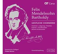 Felix Mendelssohn Felix Mendelssohn Bartholdy: Geistliche Chorwerke (CD) Box Set
