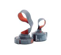 KAMMOK Python 10 - Cinghie per amaca, lunghe 3 m e 20 passanti per cinghia, non elasticizzate, senza nodi, resistenti e compatte, set di 2 cinghie con sacco per oggetti