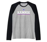 Kamnik Slovenia Maglia con Maniche Raglan