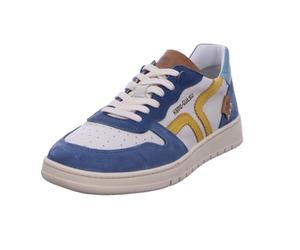 Kamo-Gutsu Campo-048 - Scarpe da ginnastica da uomo - Blue-Tuorlo, Blue Tuorlo, 41 EU