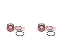 KAMOKA 2x Cuscinetto Ruota Mozzo Asse Ant. per Opel Corsa B Astra F Cc 73 78 79