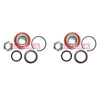 KAMOKA 2x Cuscinetto Ruota Mozzo Posteriore per Peugeot 206 Berlina 206 +