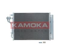 KAMOKA 7800203 Condensatore, Climatizzatore per KIA