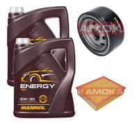 KAMOKA Controllo Set 10L MANNOL Energy 5W-30 per VW LT 28-46 II Kasten 2.8