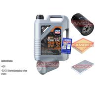 Kamoka Controllo Set 5 L Liqui Moly Top Tec 4210 0W-30 per Audi A6 1.8 Core T