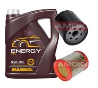 KAMOKA Controllo Set 5L MANNOL Energy 5W-30 per Citroën Berlingo Kasten 1.1i