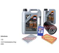 KAMOKA Controllo Set 6 L Liqui Moly Top Tec 4210 0W-30 Per Audi A6 1.9 TDI