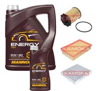 KAMOKA Controllo Set 6 L MANNOL Energy 5W-30 per Ford Focus C-Max