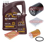 KAMOKA Controllo Set 6 L MANNOL Energy 5W-30 per Ford Focus C-Max