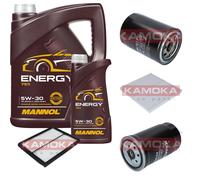 KAMOKA Controllo Set 6 L MANNOL Energy 5W-30 per KIA Sorento I 2.5 CRDi
