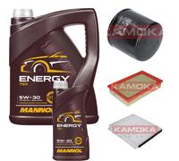 KAMOKA Controllo Set 6 L MANNOL Energy 5W-30 per Suzuki Wagon R H/B